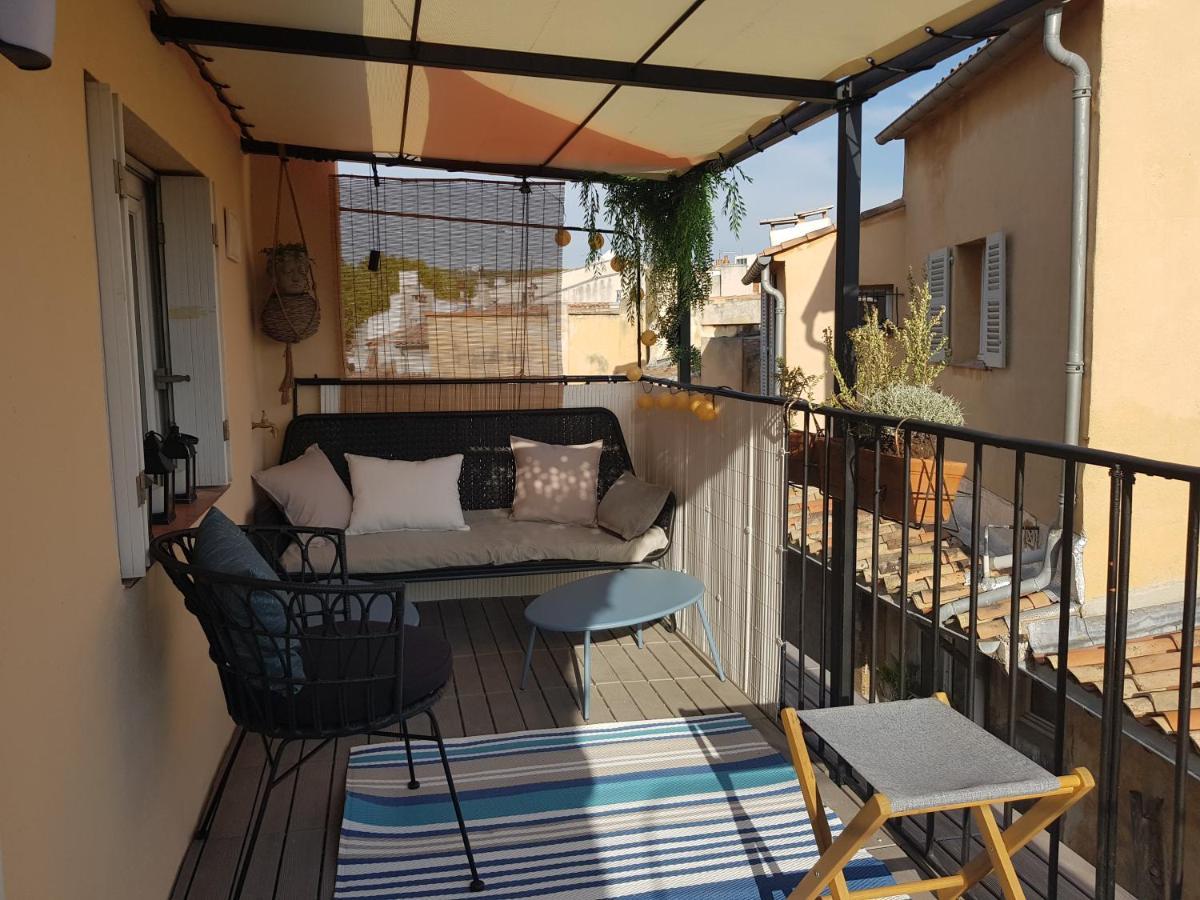 エクス＝アン＝プロヴァンスBeau Duplex Avec Terrasse - Centre Historiqueアパートメント エクステリア 写真
