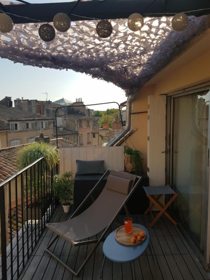 エクス＝アン＝プロヴァンスBeau Duplex Avec Terrasse - Centre Historiqueアパートメント エクステリア 写真